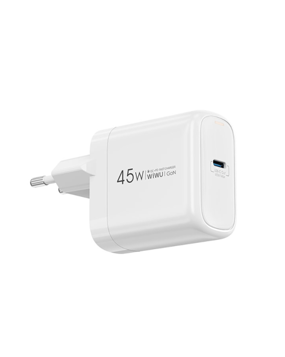 Wiwu Wi-U035 Gan Tech PD Fast Charging QC 3.0 charging title 45W