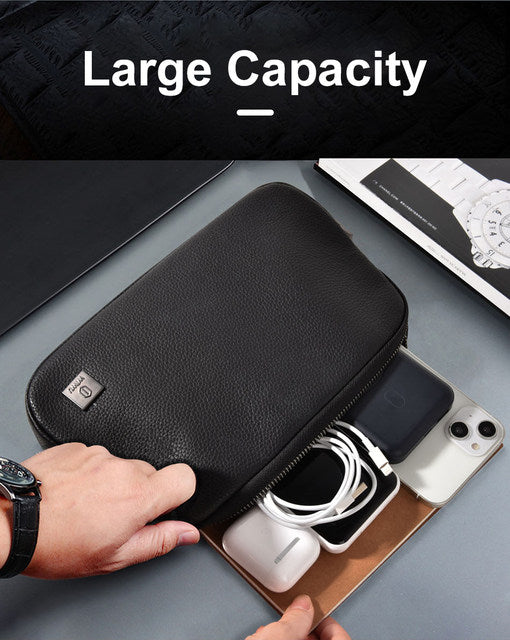 Alpha fingerprint hand pouch