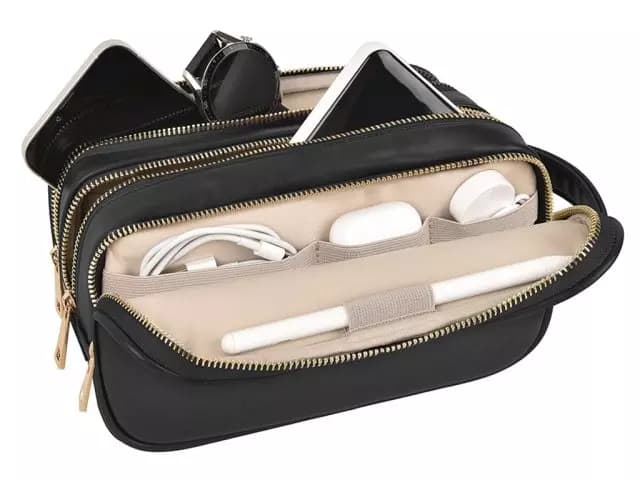 Wiwu salem luxury travel hand pouch