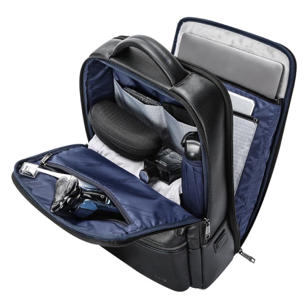 Bopai luxury cowhide backpack 61.11