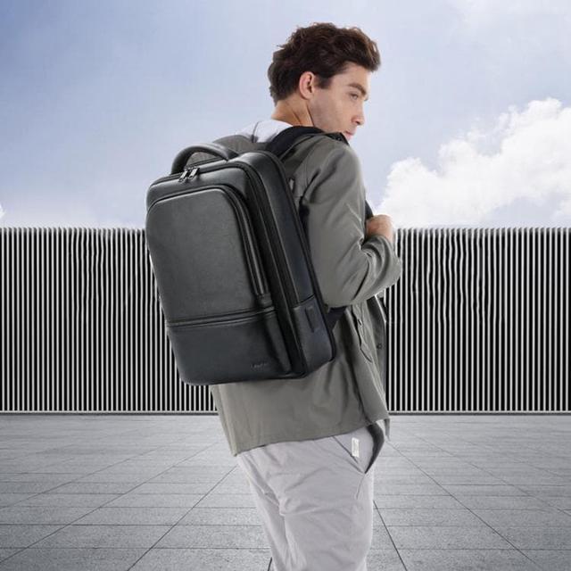 Bopai luxury cowhide backpack 61.11