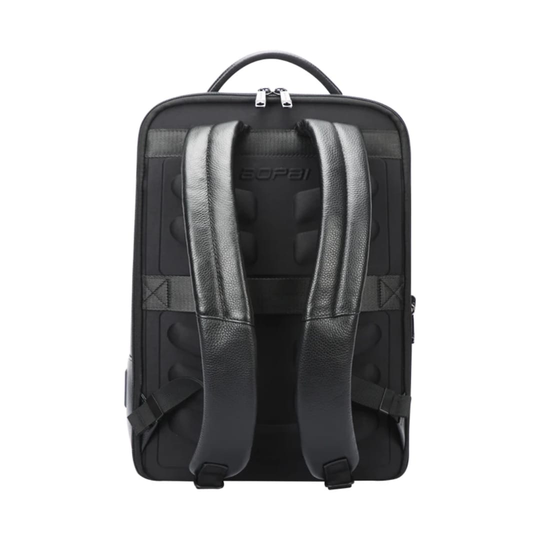 Bopai luxury cowhide backpack 61.81